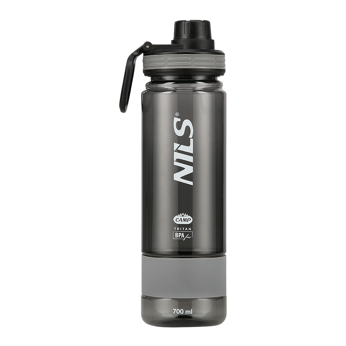 Tritan Water Bottle, Gray, 700ml