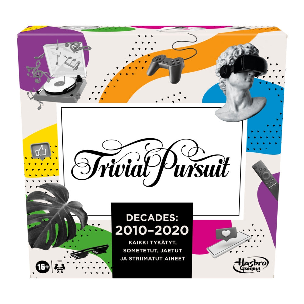 Trivial Pursuit Board Games Decades 2010 To 2020 (In Finnish Lang.)