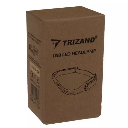 Trizand 21652 USB LED headlamp