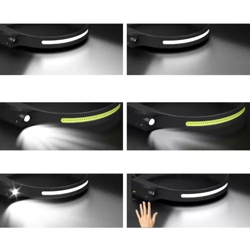 Trizand 21652 USB LED headlamp