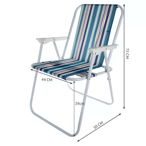 Trizand Bergamo garden chair. blue 23558
