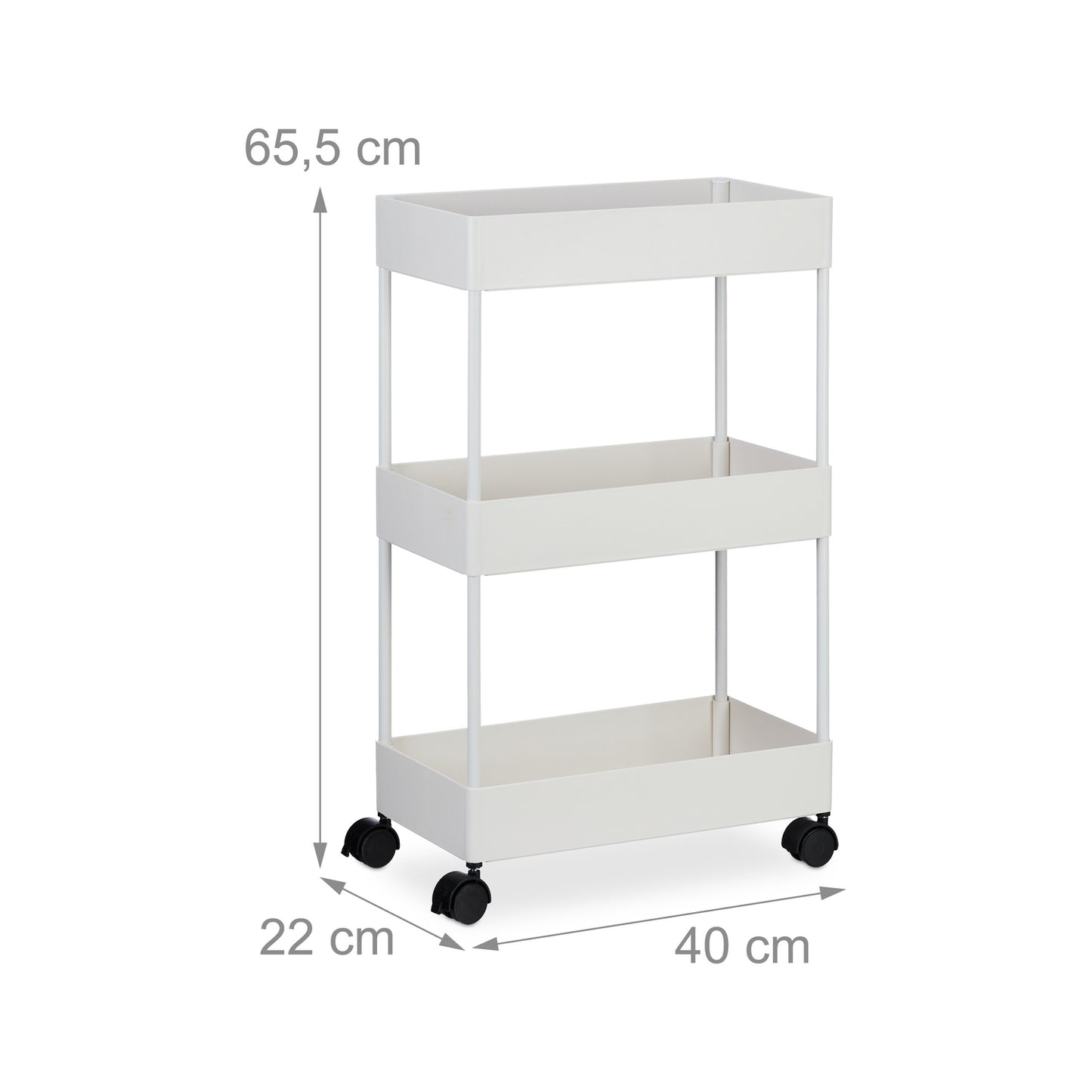Trolley 3 levels