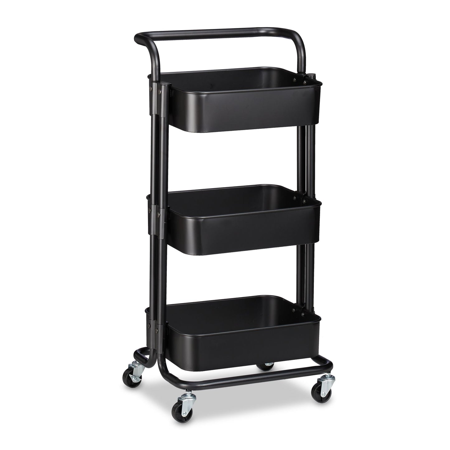 Trolley with 3 shelves