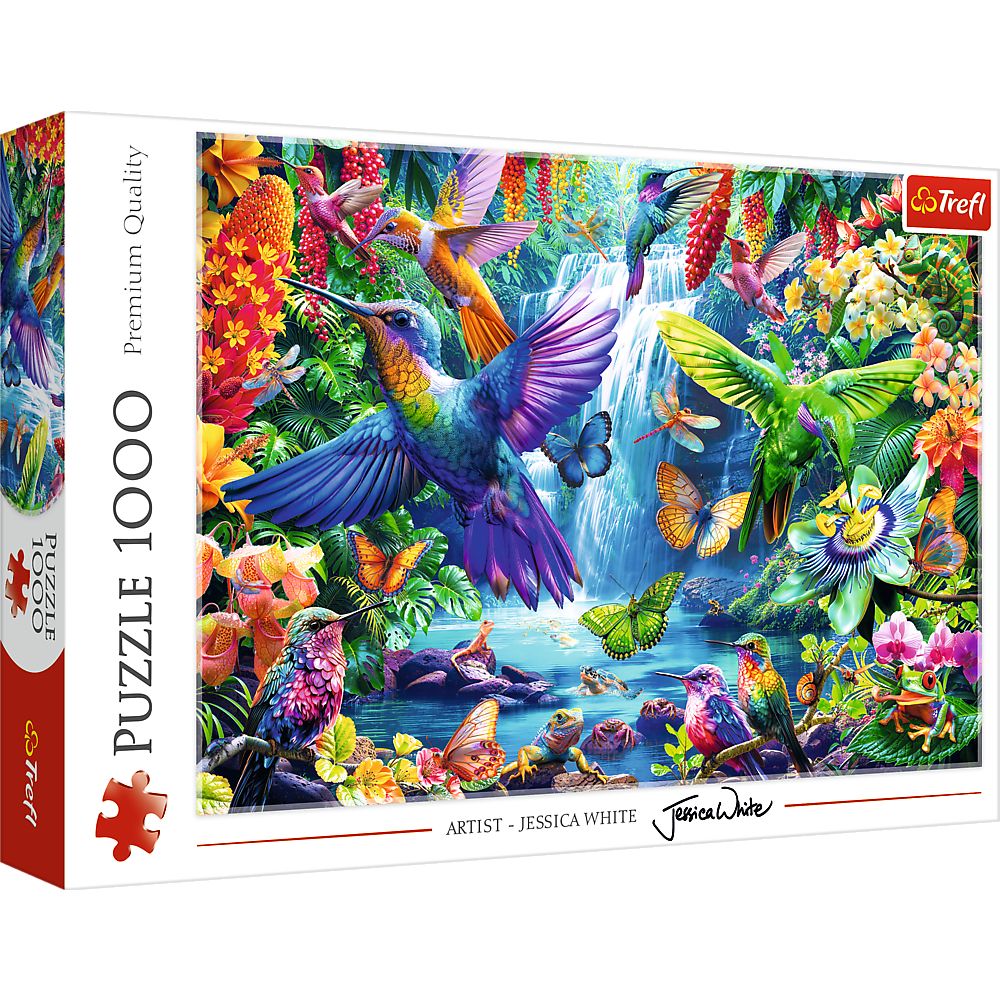 Tropical Hummingbirds Puzzle, 1000 Pieces for Adults