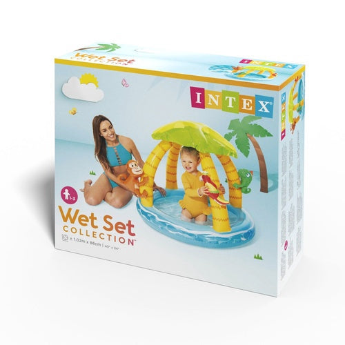Tropical Island Baby Pool