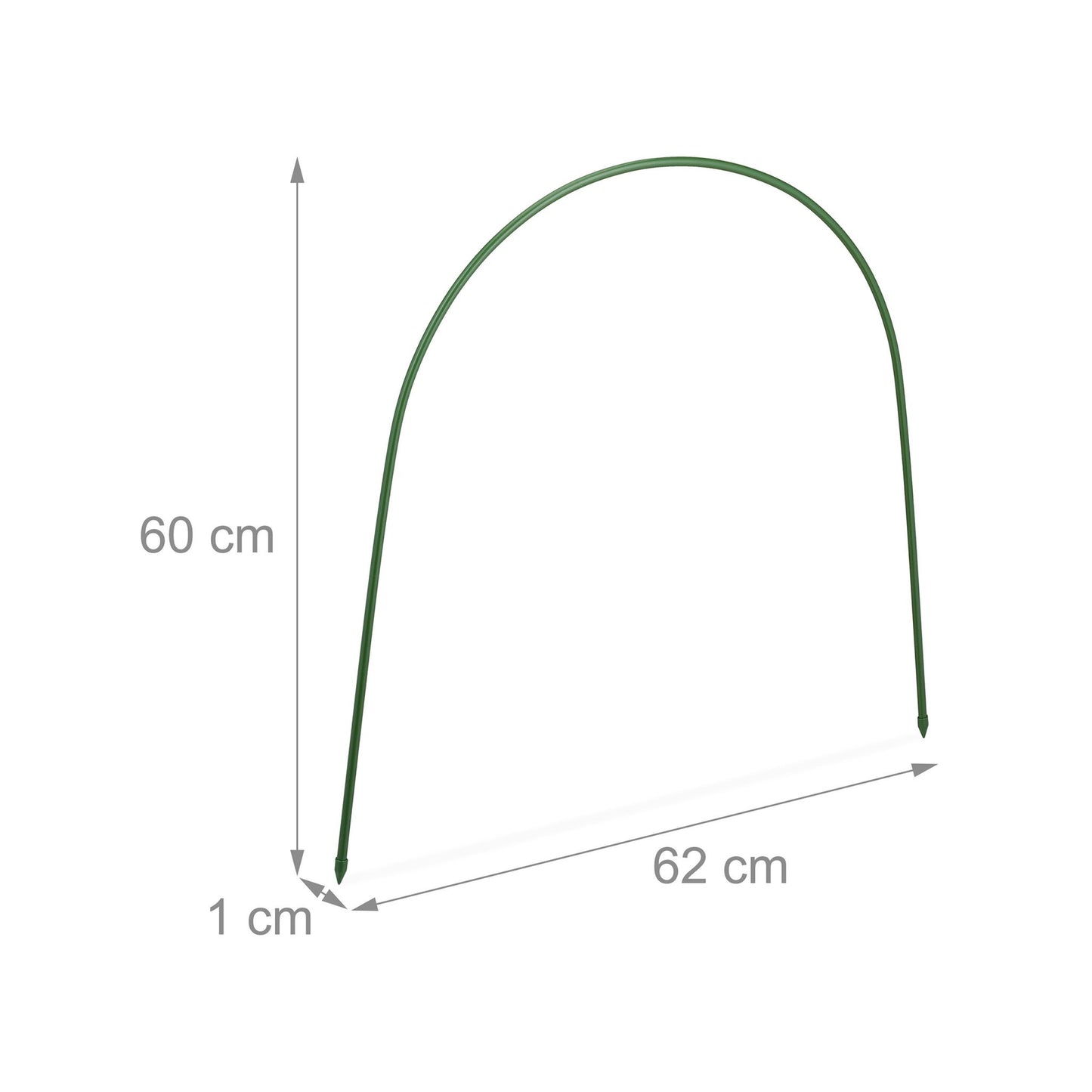 Tunnel arches in a set of 6