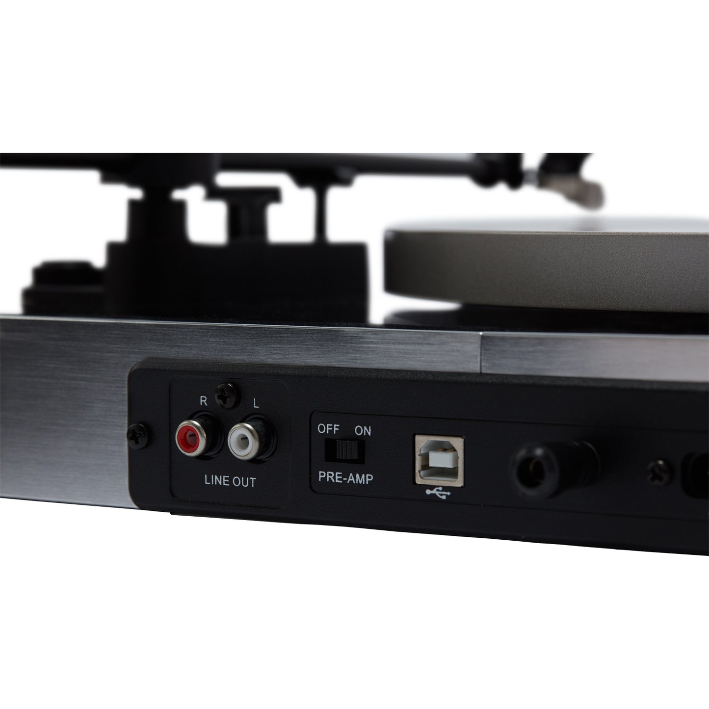 Turntable with Bluetooth and USB Recording