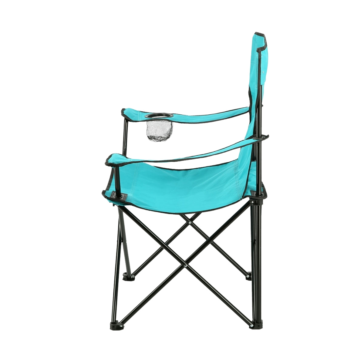 Turquoise Folding Camping Chair – Lightweight, Portable