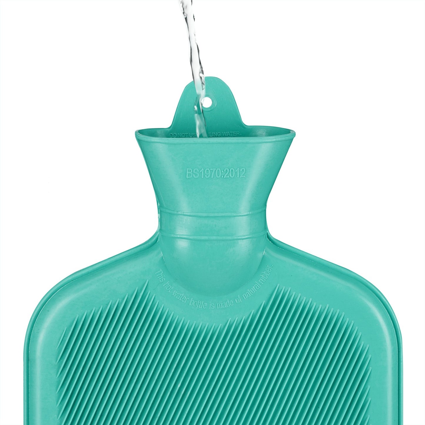Turquoise Hot Water Bottle 2L