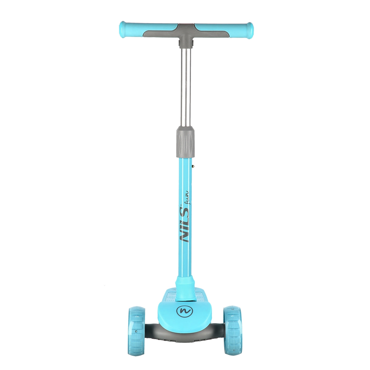 Turquoise Kick Scooter, Adjustable Height, Lightweight