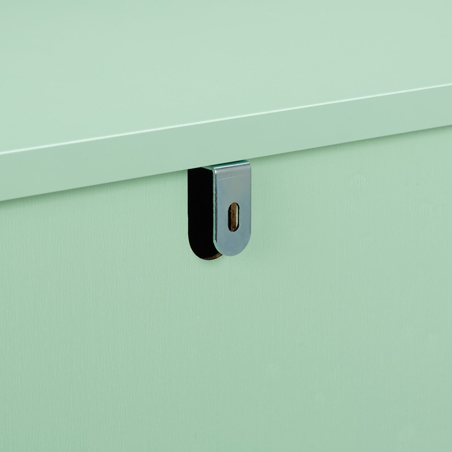 Turquoise Rattan Sideboard – 2 Compartments, 4 Drawers