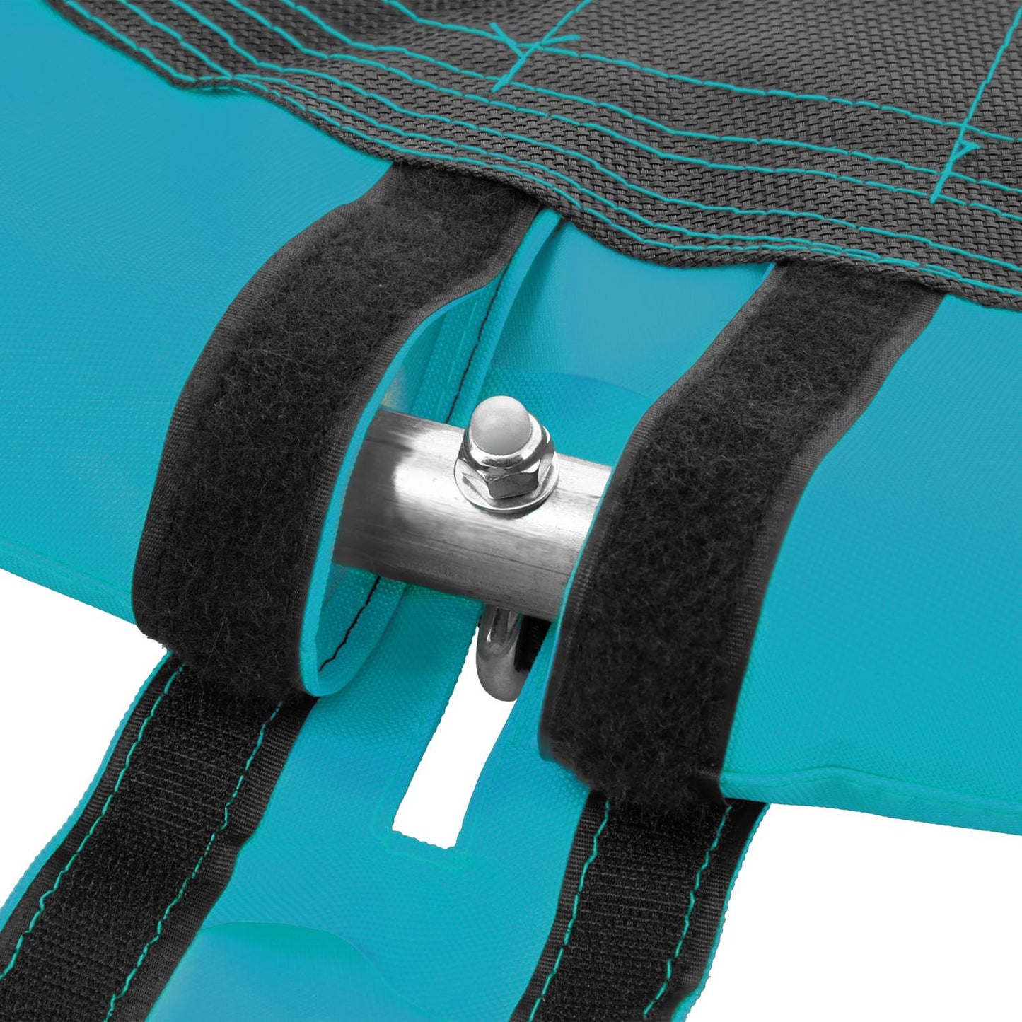 Turquoise Saucer Swing, Outdoor Kids Play Seat