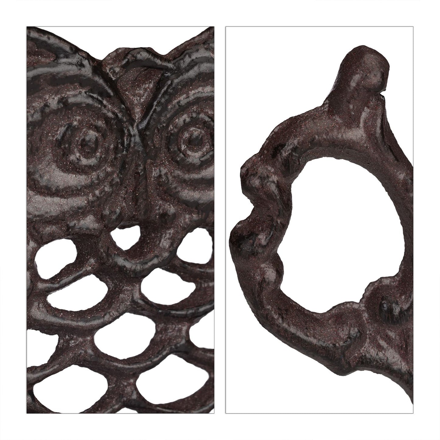 Twine Roll Holder Owl Cast Iron