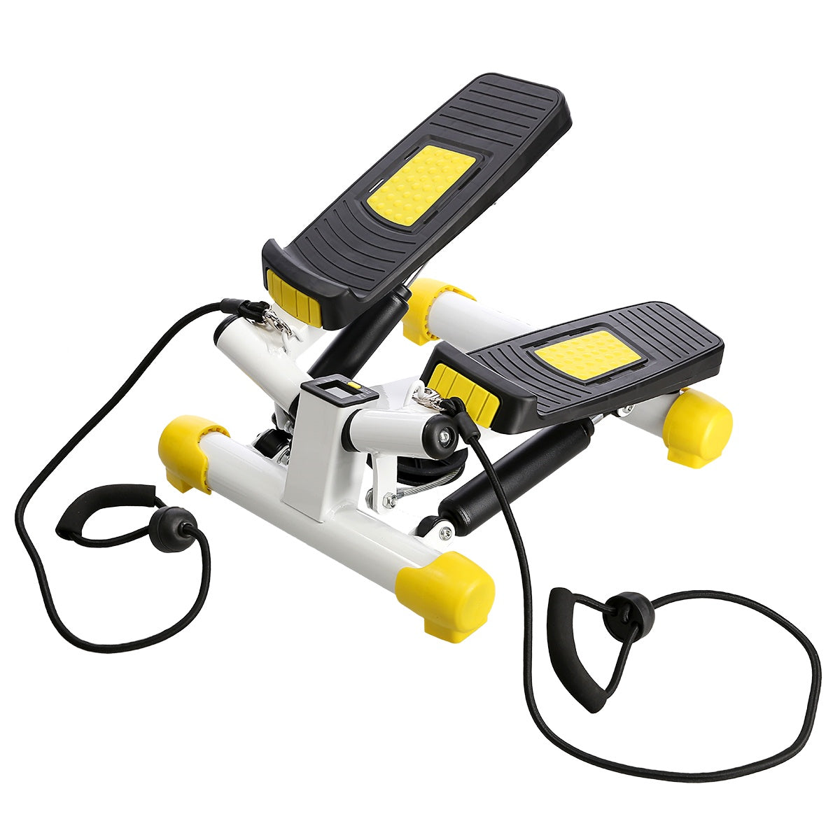Twist Stepper with Ropes, Yellow – Compact Fitness Equipment