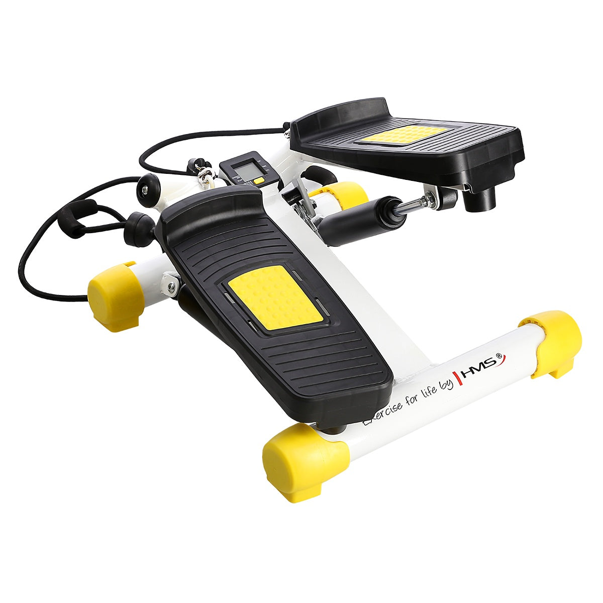 Twist Stepper with Ropes, Yellow – Compact Fitness Equipment