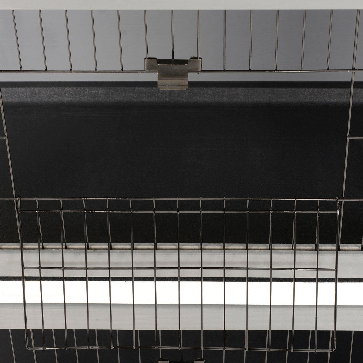 Two-Story Wooden Small Animal Hutch for Guinea Pigs