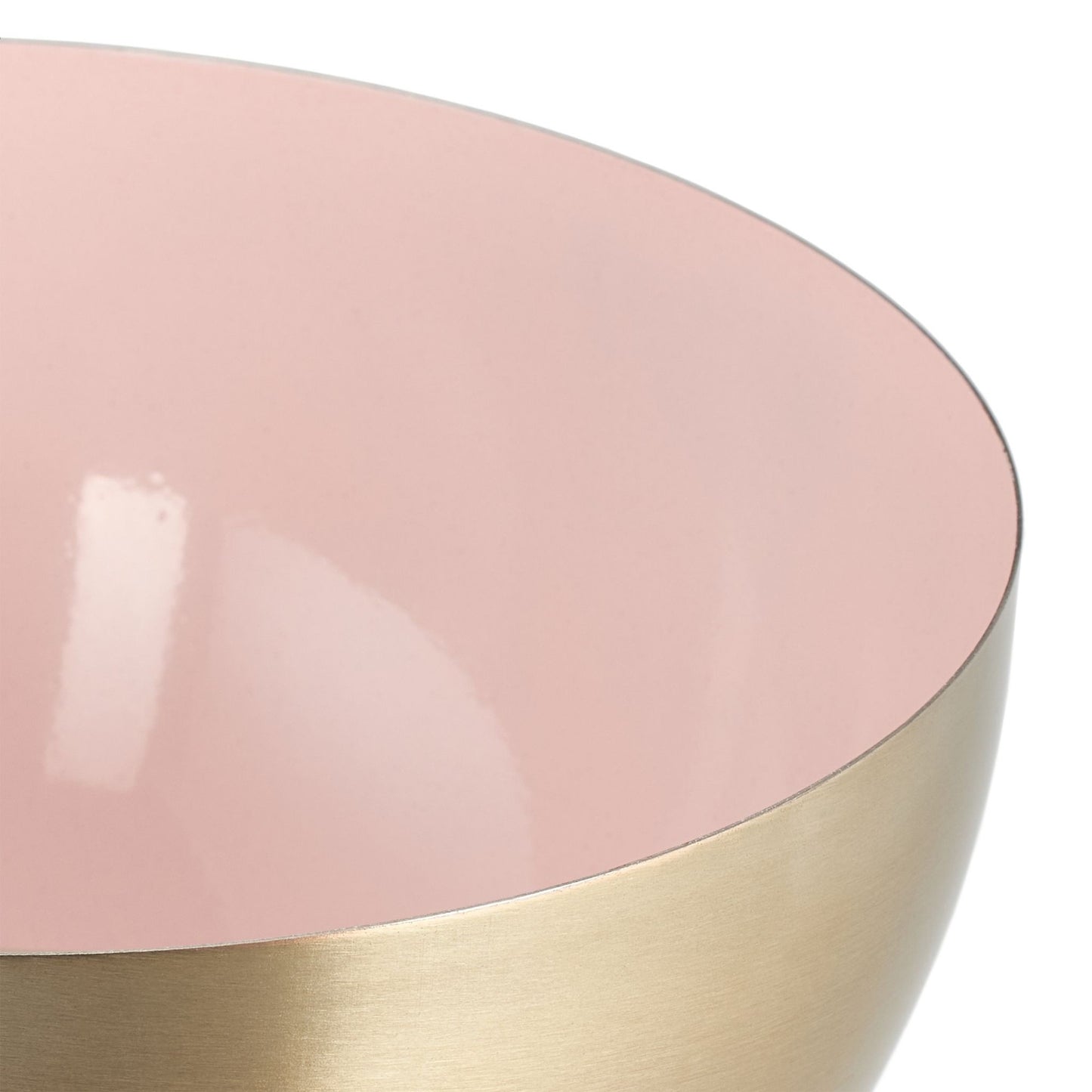 Two-Tone Stainless Steel Serving Bowl