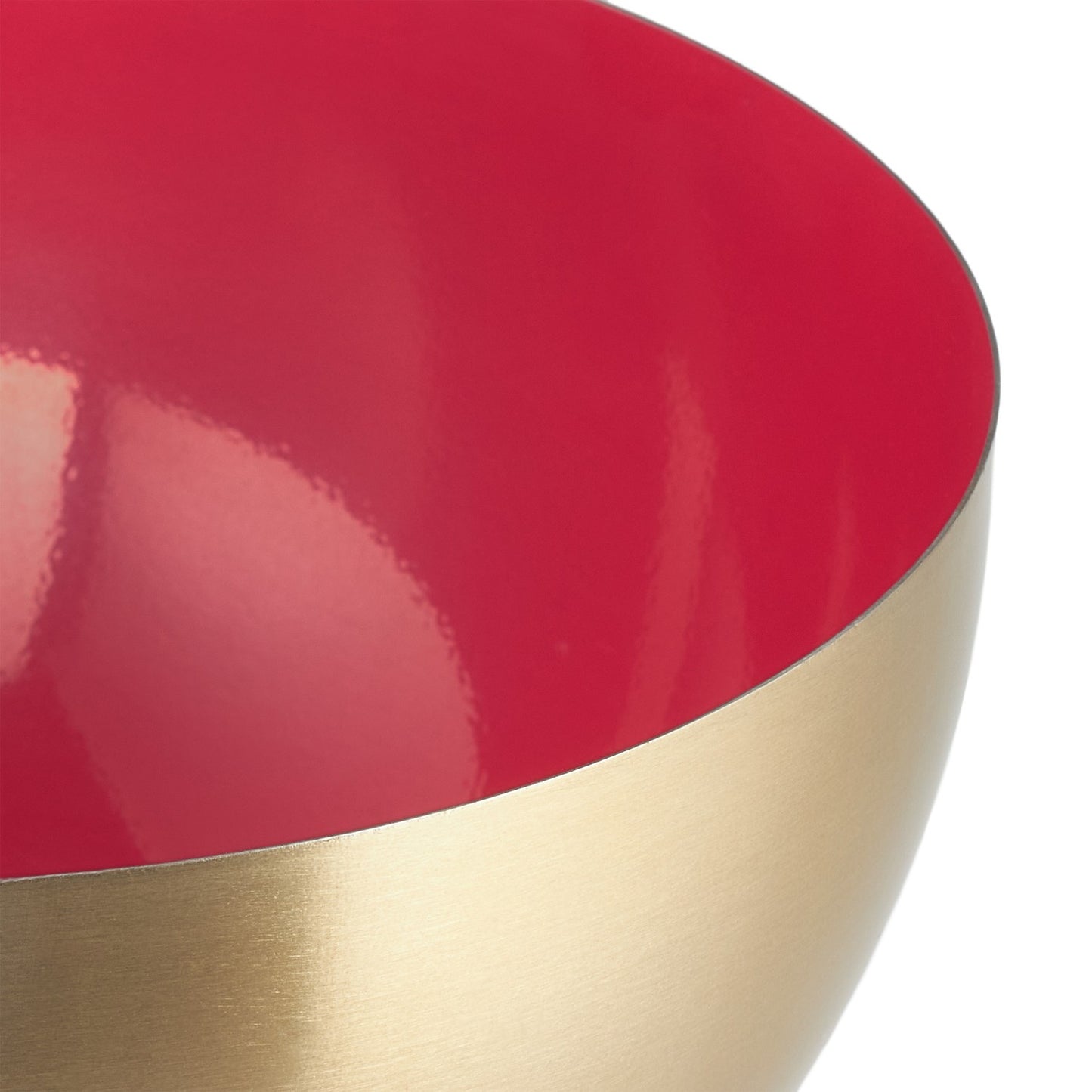 Two-Tone Stainless Steel Serving Bowl