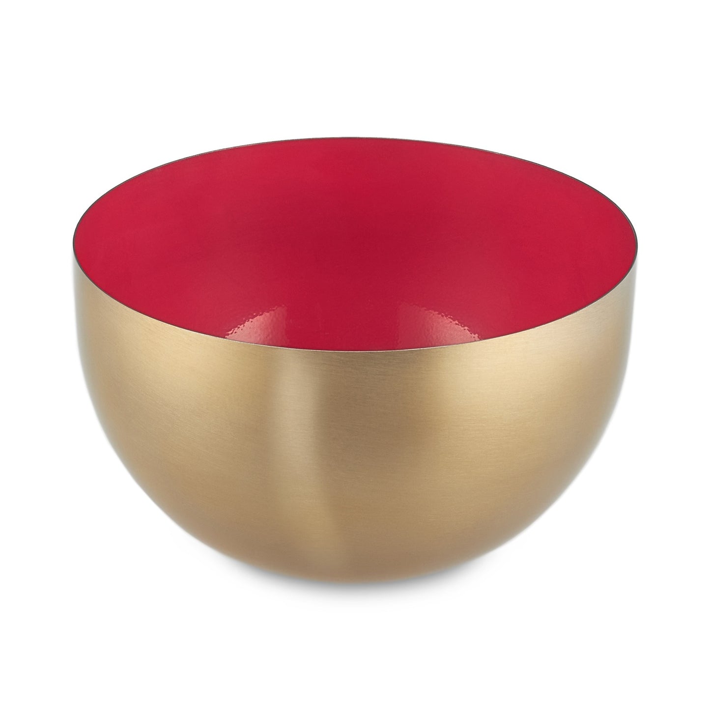 Two-Tone Stainless Steel Serving Bowl