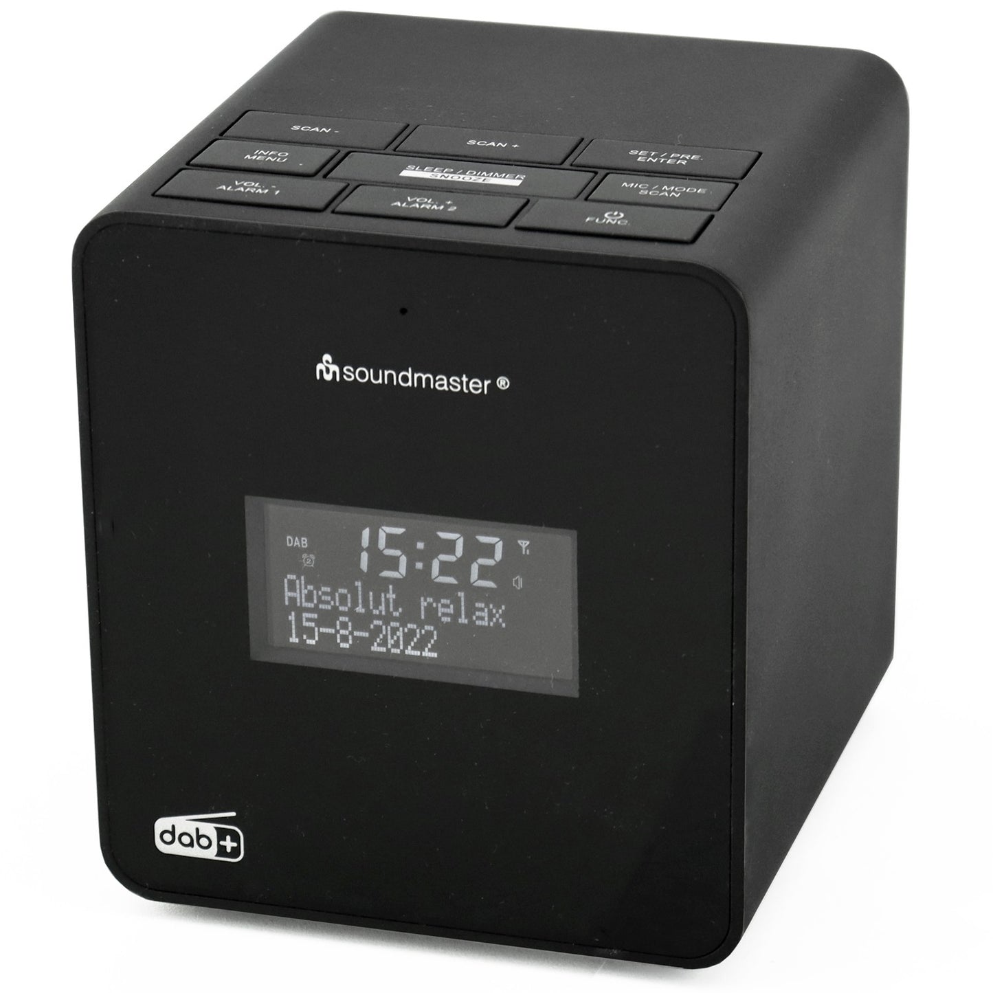 UR109SW Clock radio with recording for your own message
