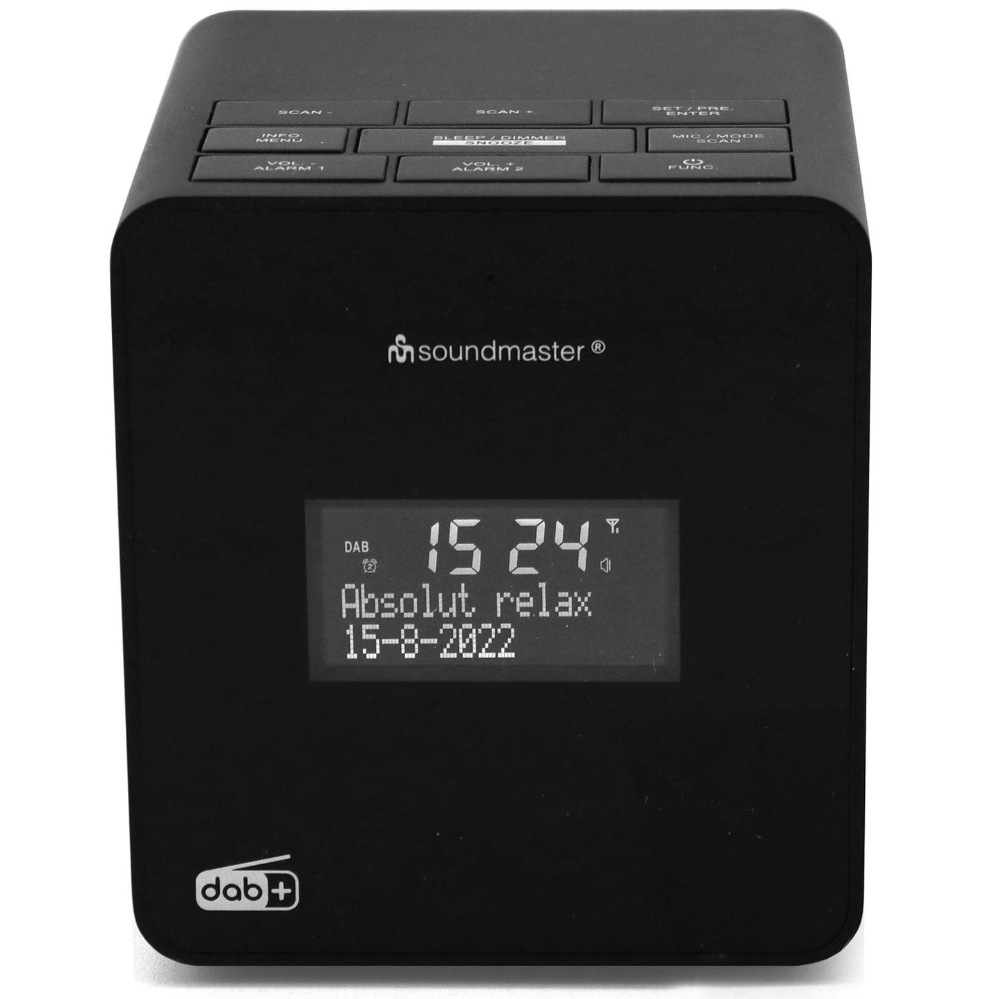 UR109SW Clock radio with recording for your own message