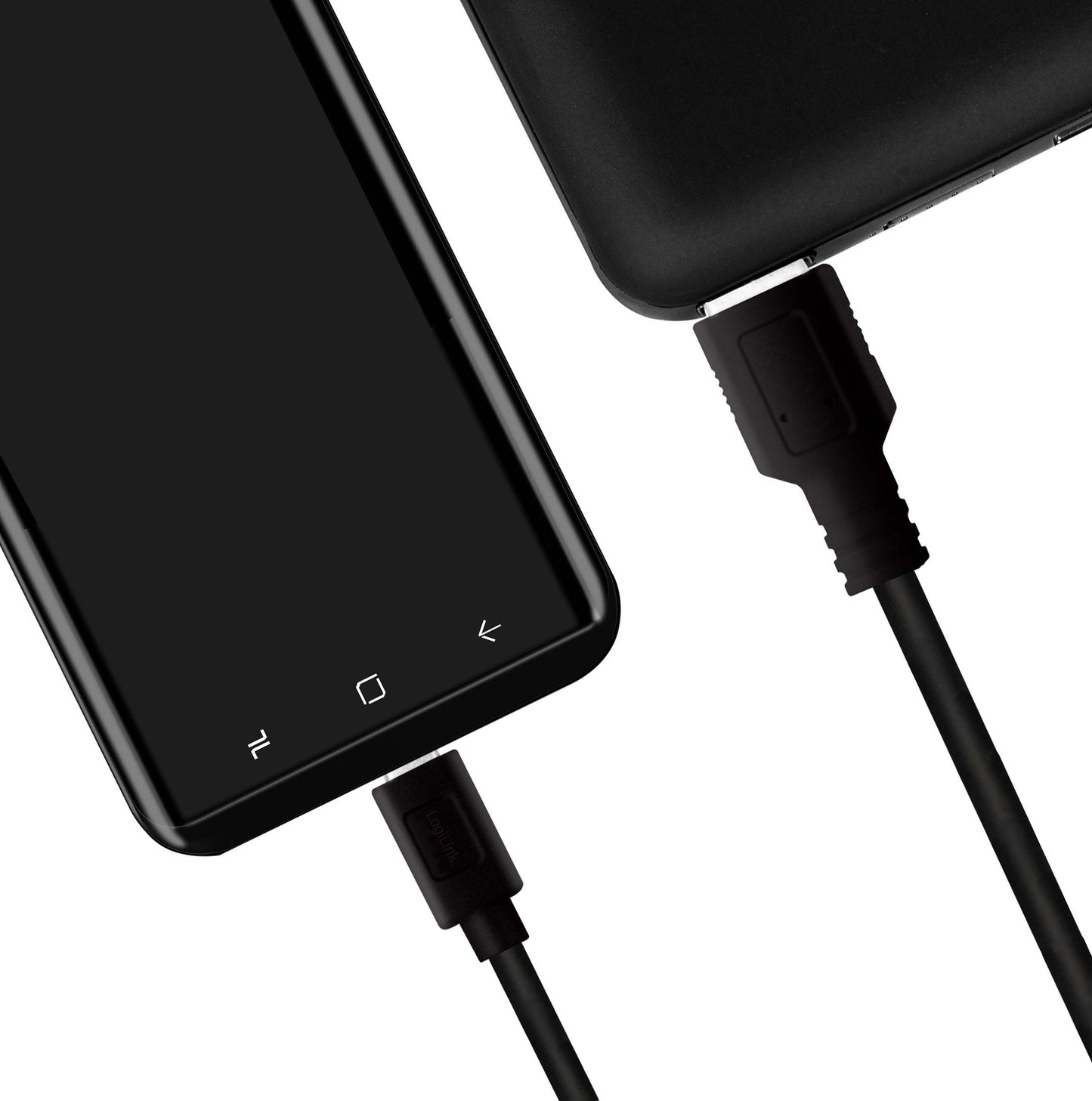 USB-A - USB-C cable USB 3.2 Gen1 15W 0.15m