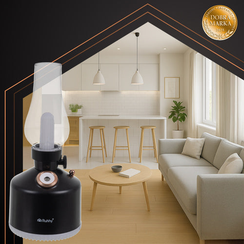 USB Air Humidifier & Night Light, 280ml, 14 RGB LED