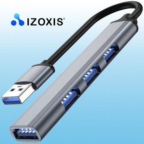 USB HUB - 4 ports 3.0 + 2.0 Izoxis 21940