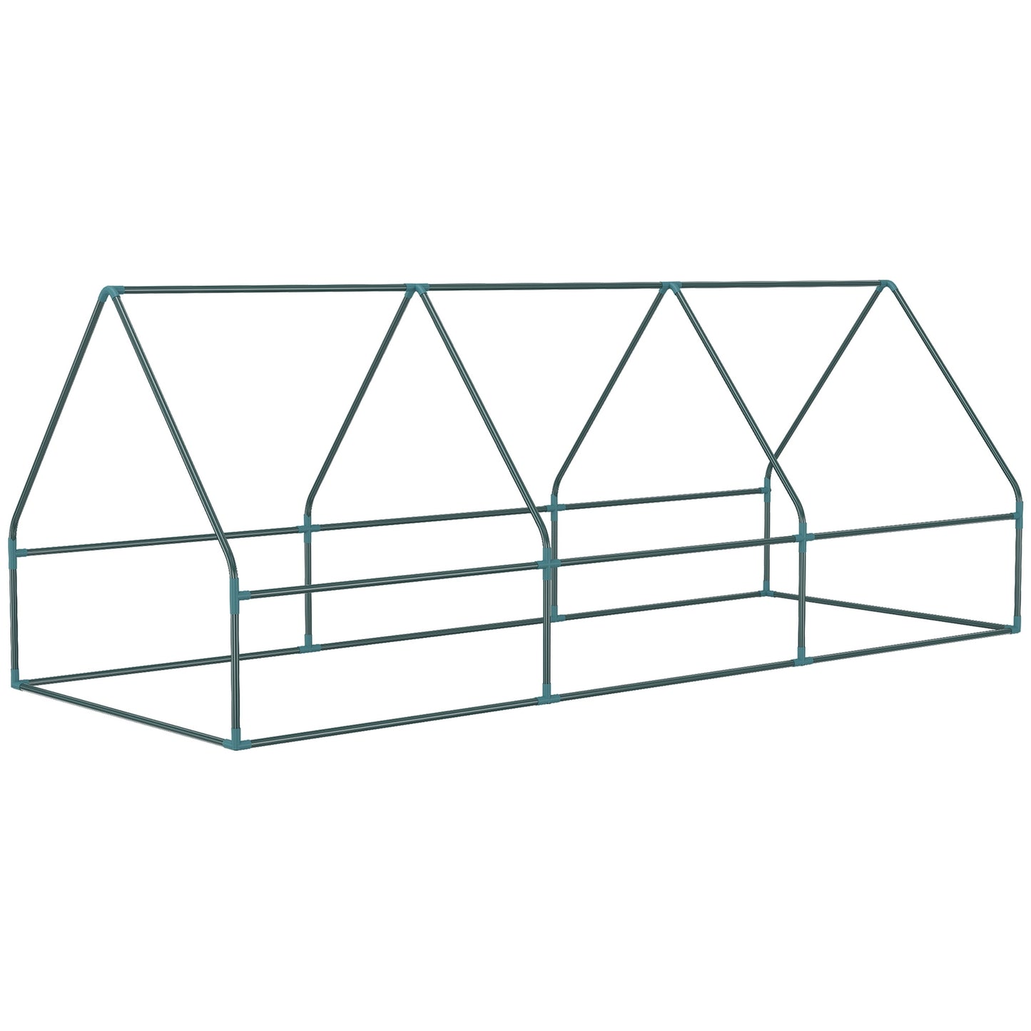 UV-resistant mini greenhouse, PE film, 240 x 90 x 90 cm