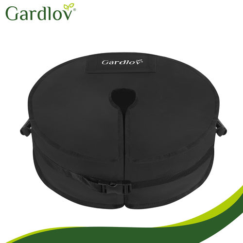 Umbrella Base, 40kg Sand-Filled, Black Oxford Fabric