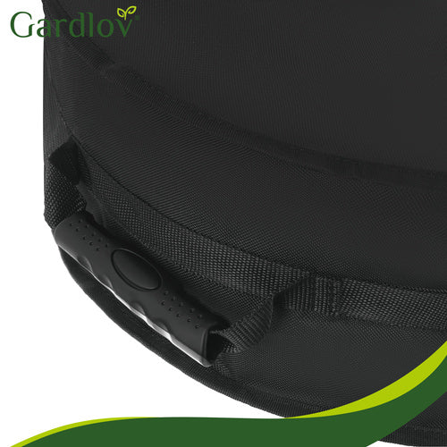 Umbrella Base, 40kg Sand-Filled, Black Oxford Fabric