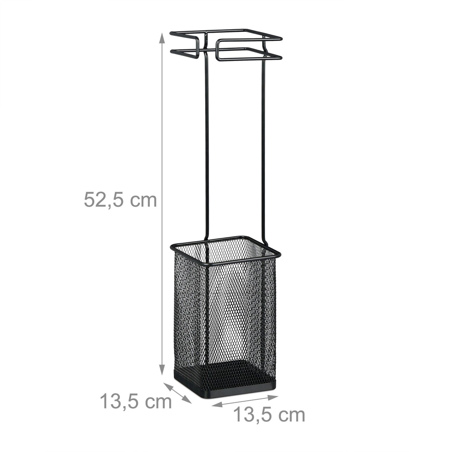 Umbrella stand in metal