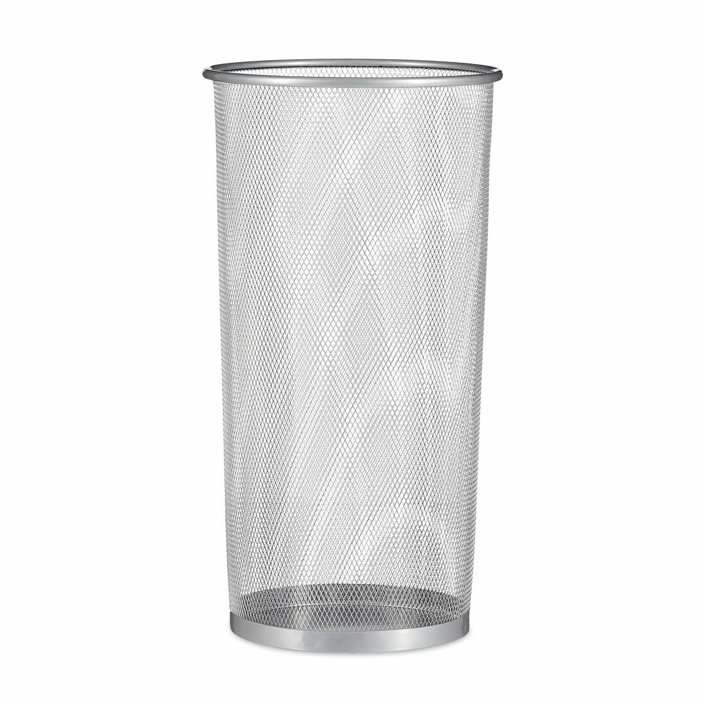 Umbrella stand made of wire mesh