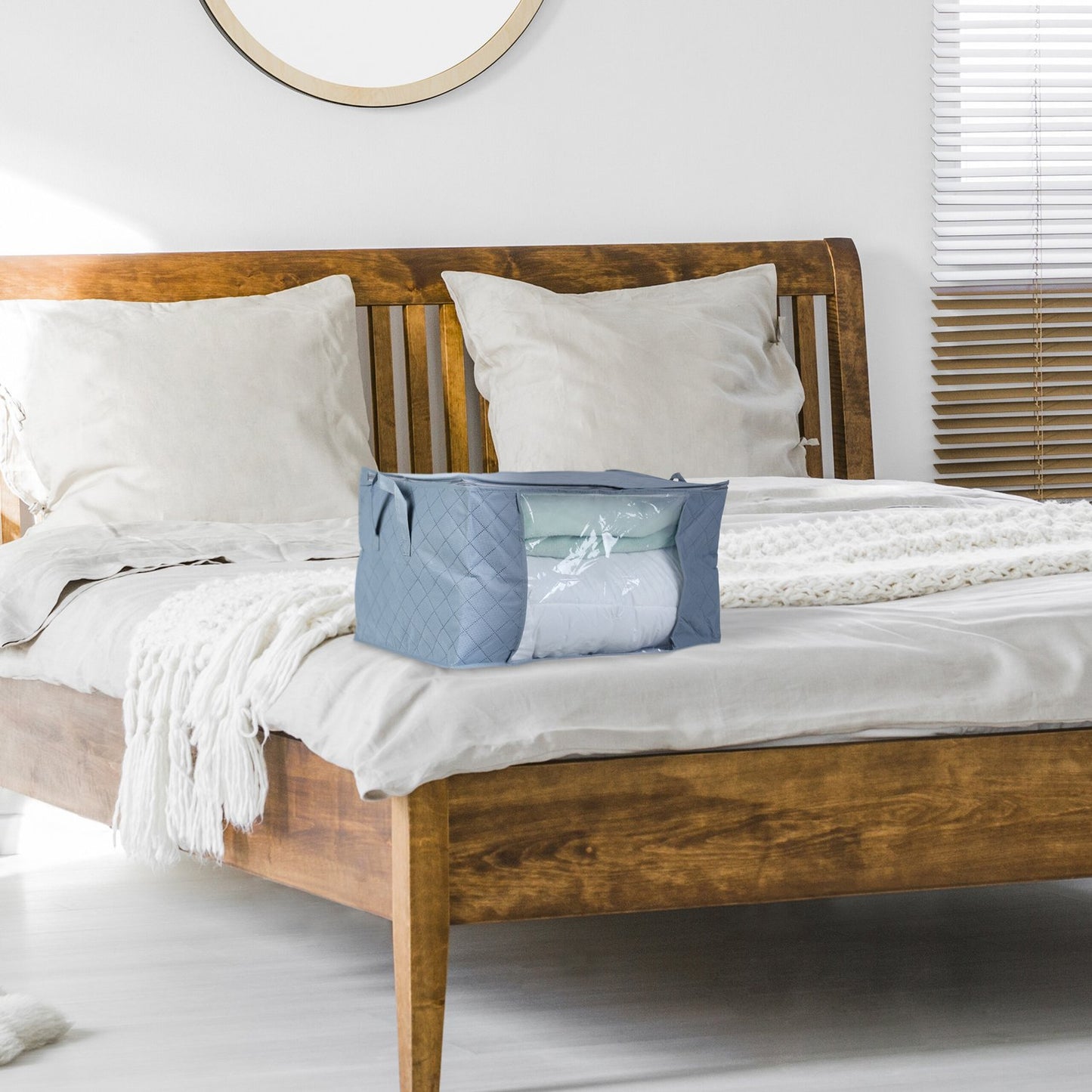 Under-Bed Storage Bags with Handles, Set of 6