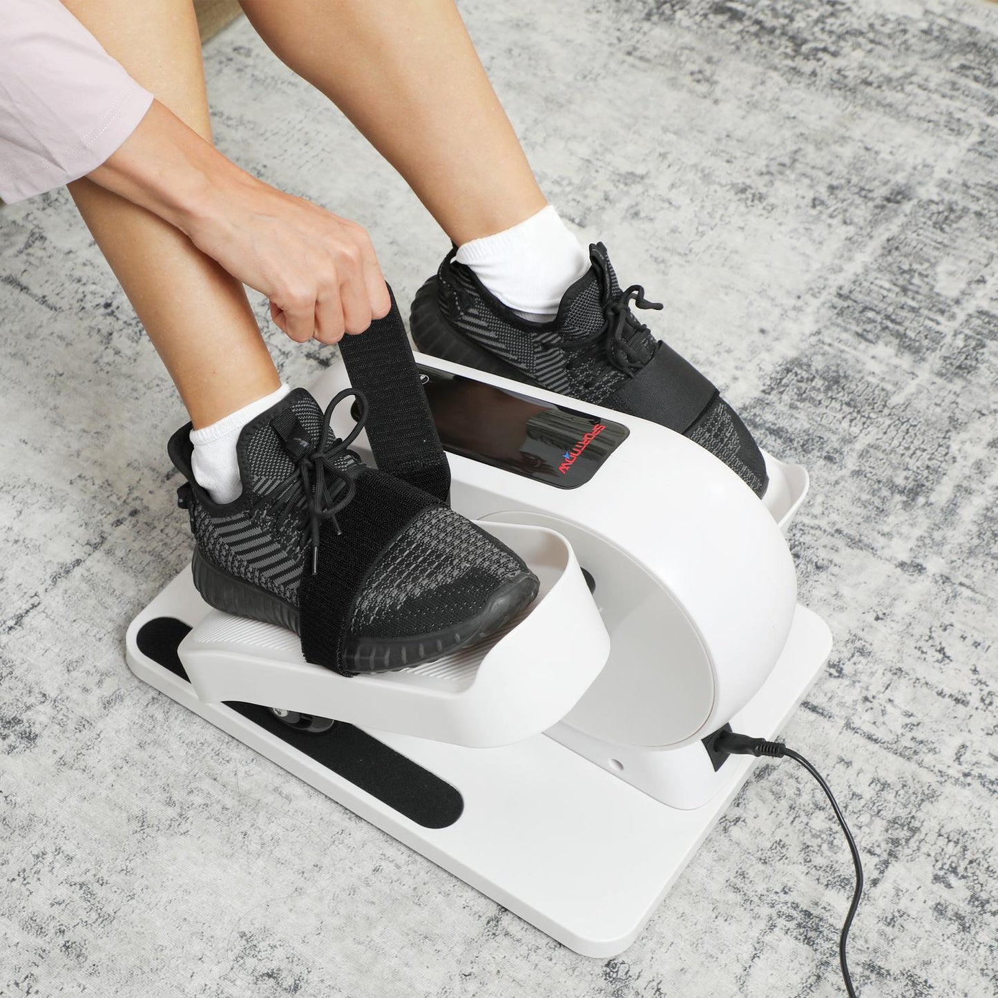 Under-Desk Electric Elliptical Trainer, 12 Speeds, 7 Resistance Levels