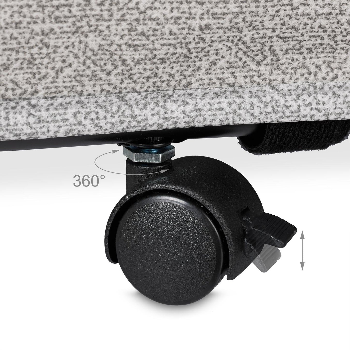 Underbed boxes with wheels, 2-pack