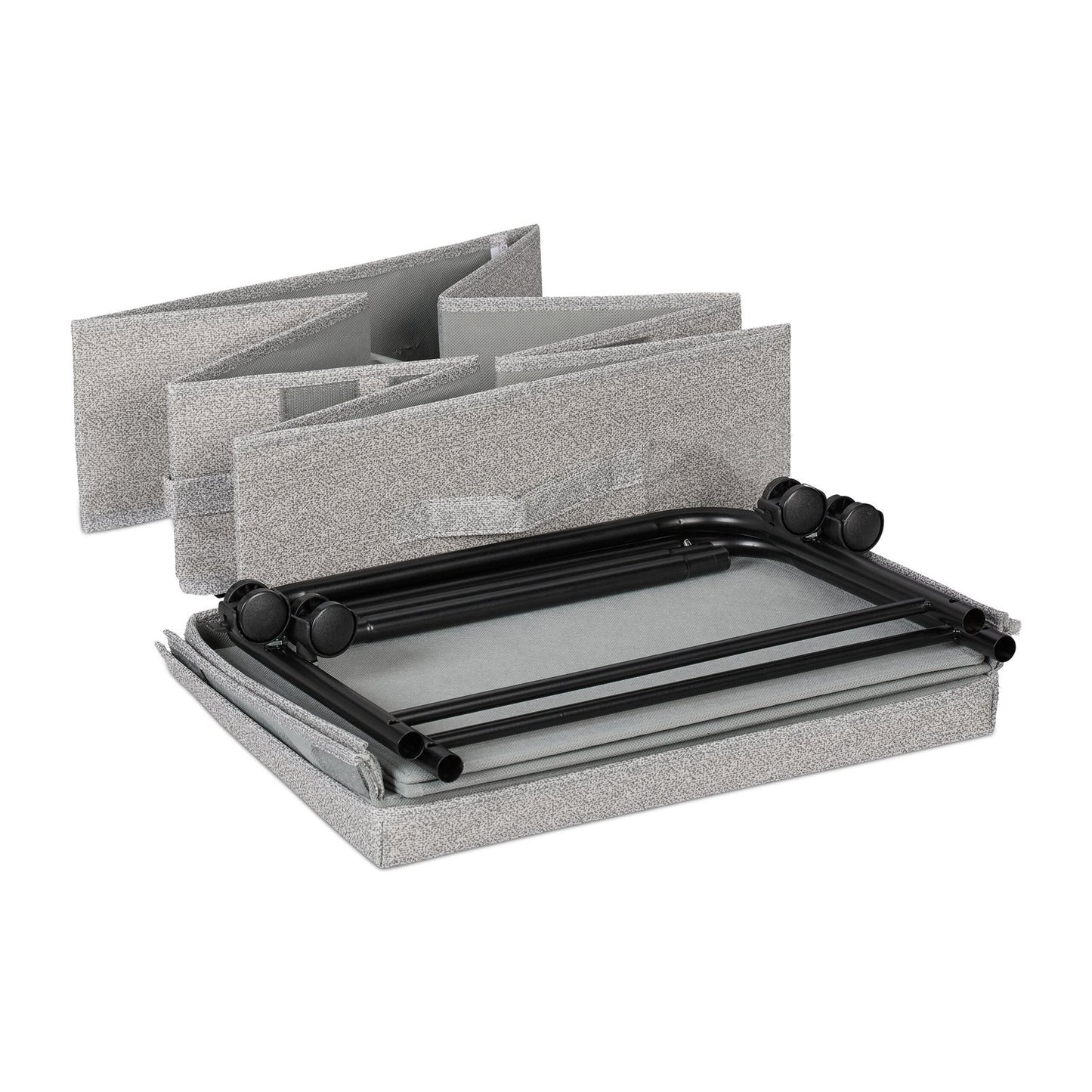 Underbed boxes with wheels, 2-pack