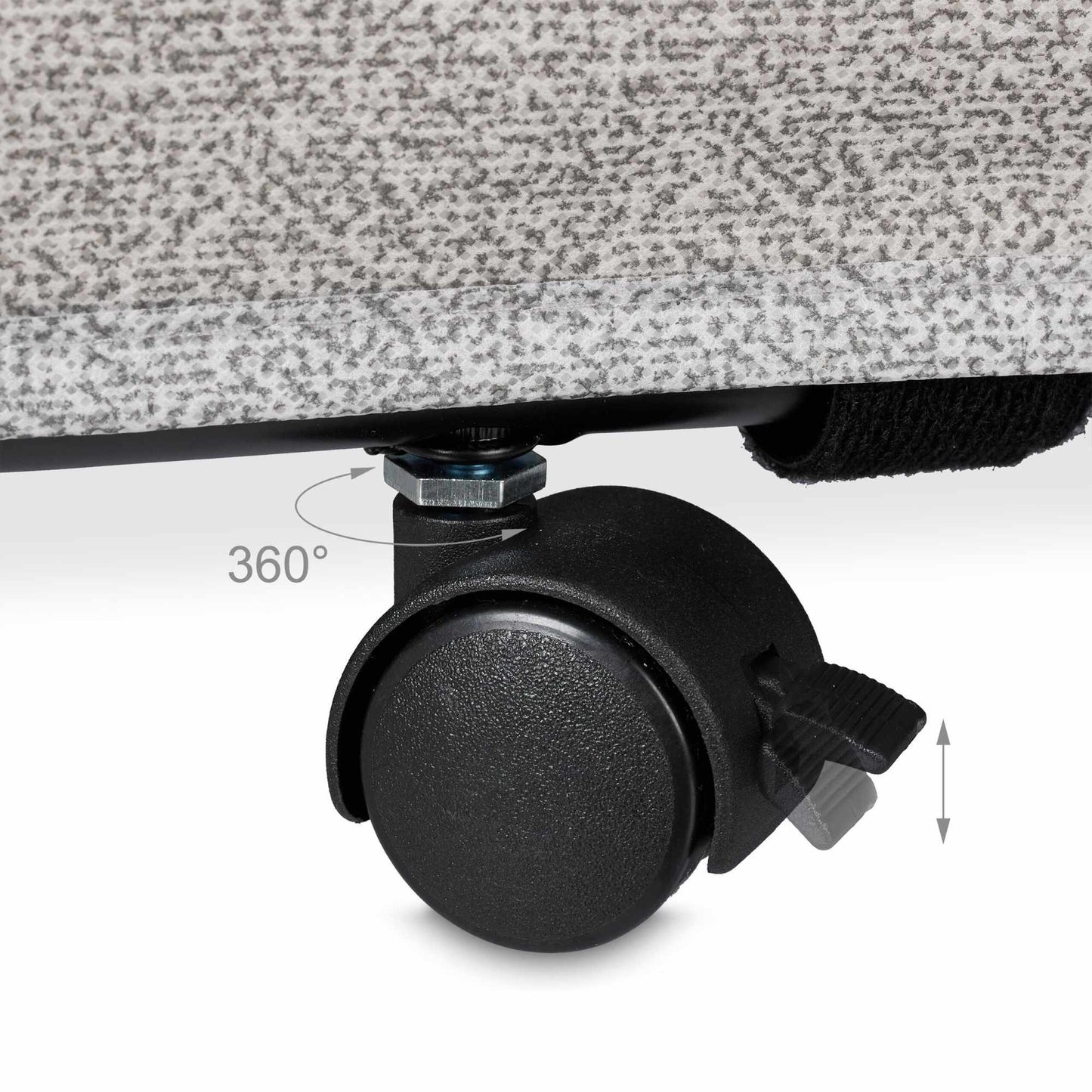 Underbed boxes with wheels, 2-pack