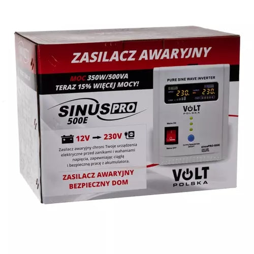 Uninterruptible Power Supply UPS SINUS PRO 500E 12 / 230V