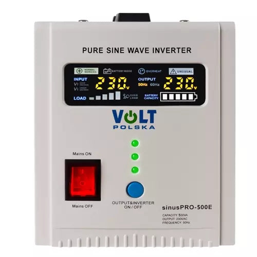 Uninterruptible Power Supply UPS SINUS PRO 500E 12 / 230V
