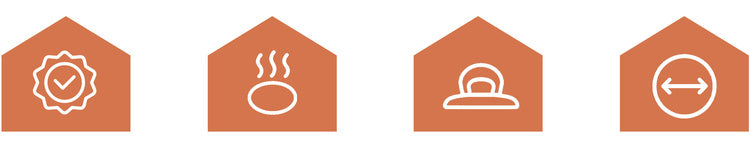 Universal 3-in-1 Glass Lid with Silicone Rim, 24/26/28cm