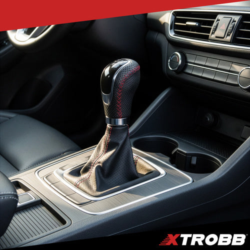 Universal Gear Shift Knob, 5/6 Speed, PU Leather
