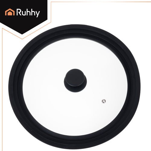 Universal Silicone-Glass Lid for Pots and Pans, 28-32 cm