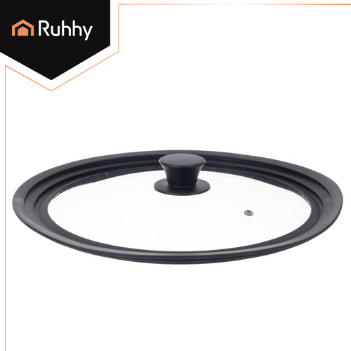 Universal Silicone-Glass Lid for Pots and Pans, 28-32 cm