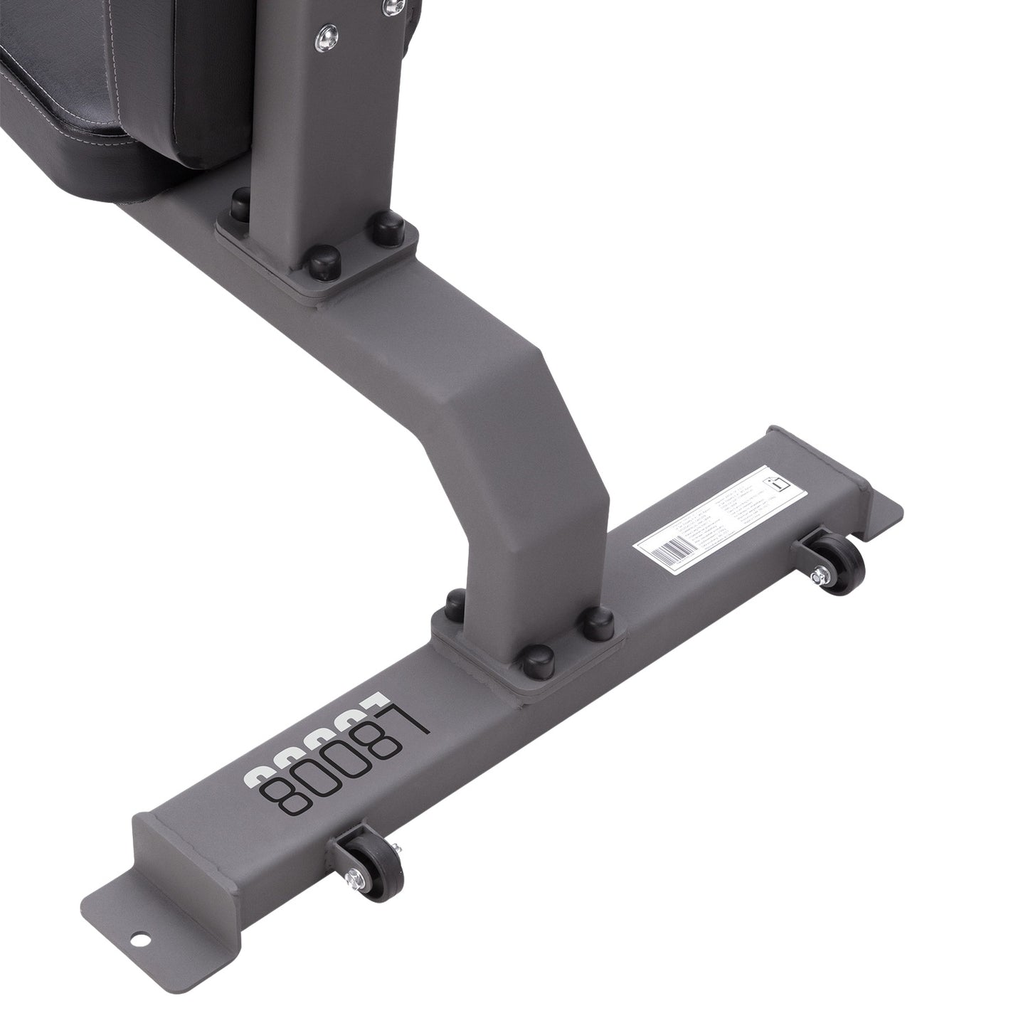 Upright Exercise Bench, Commercial Grade, Adjustable