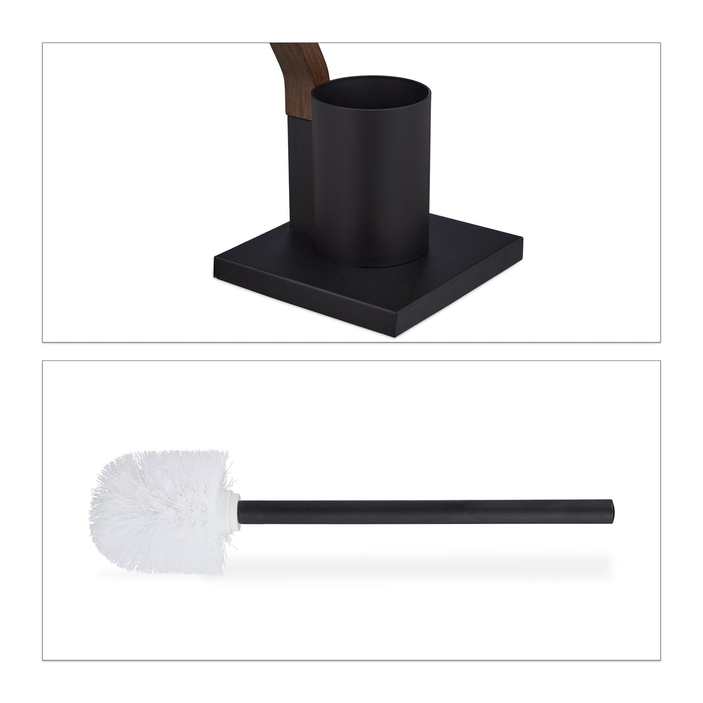 Upright WC Set in Black