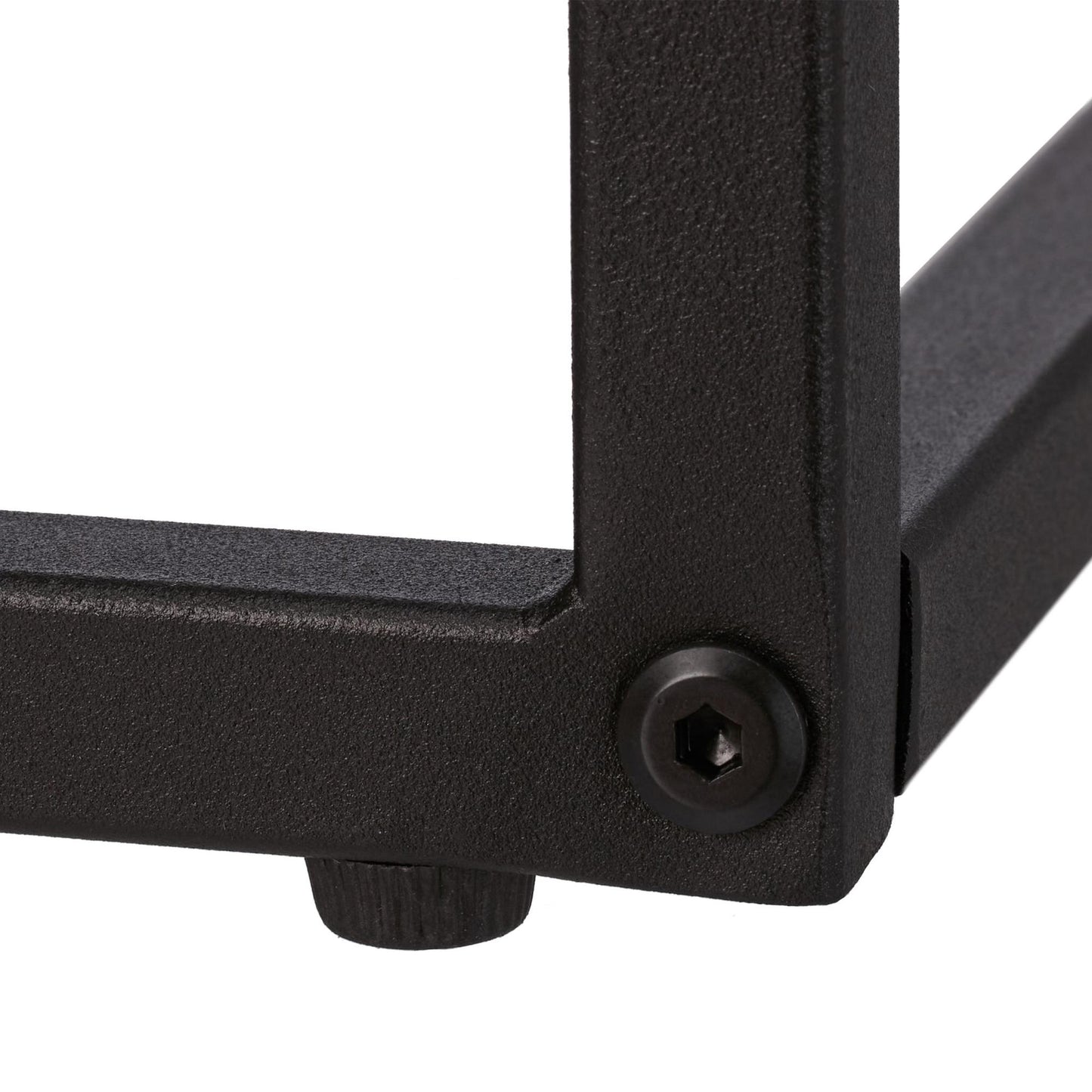 U-shaped material mix side table
