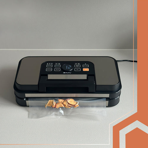 Vacuum Sealer 125W, Double Pump, Built-In Cutter, 95 kPa