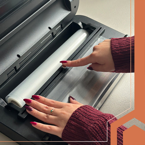 Vacuum Sealer 125W, Double Pump, Built-In Cutter, 95 kPa