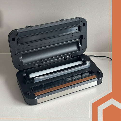 Vacuum Sealer 125W, Double Pump, Built-In Cutter, 95 kPa